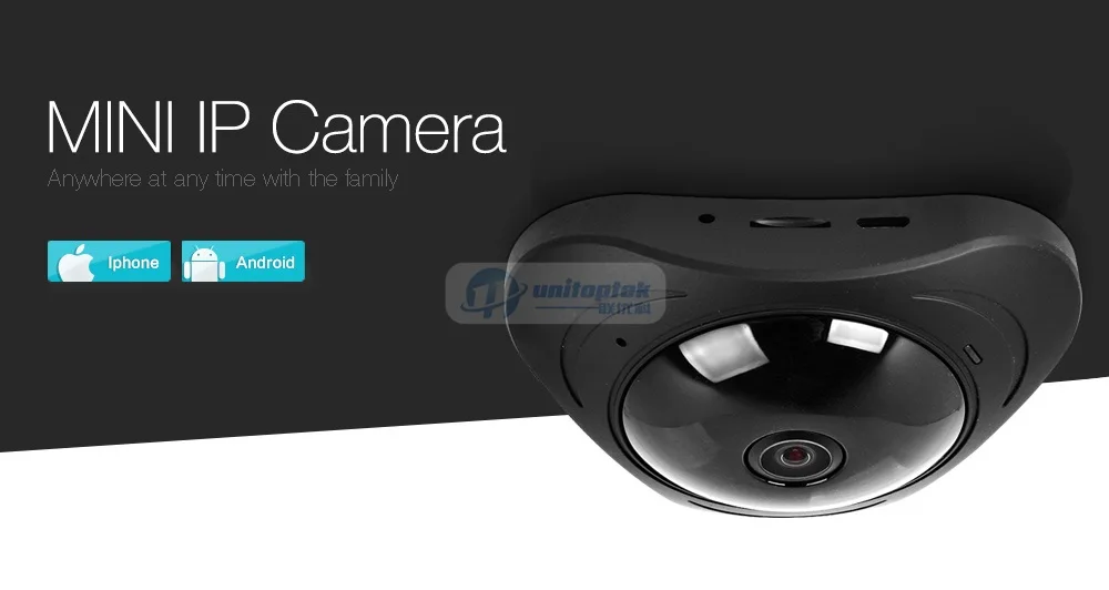 Видеоняня 360 градусов панорамная wifi камера HD 960P Беспроводная VR 3D панорама ip-камера P2P безопасность Wi-Fi камера приложение YOOSEE