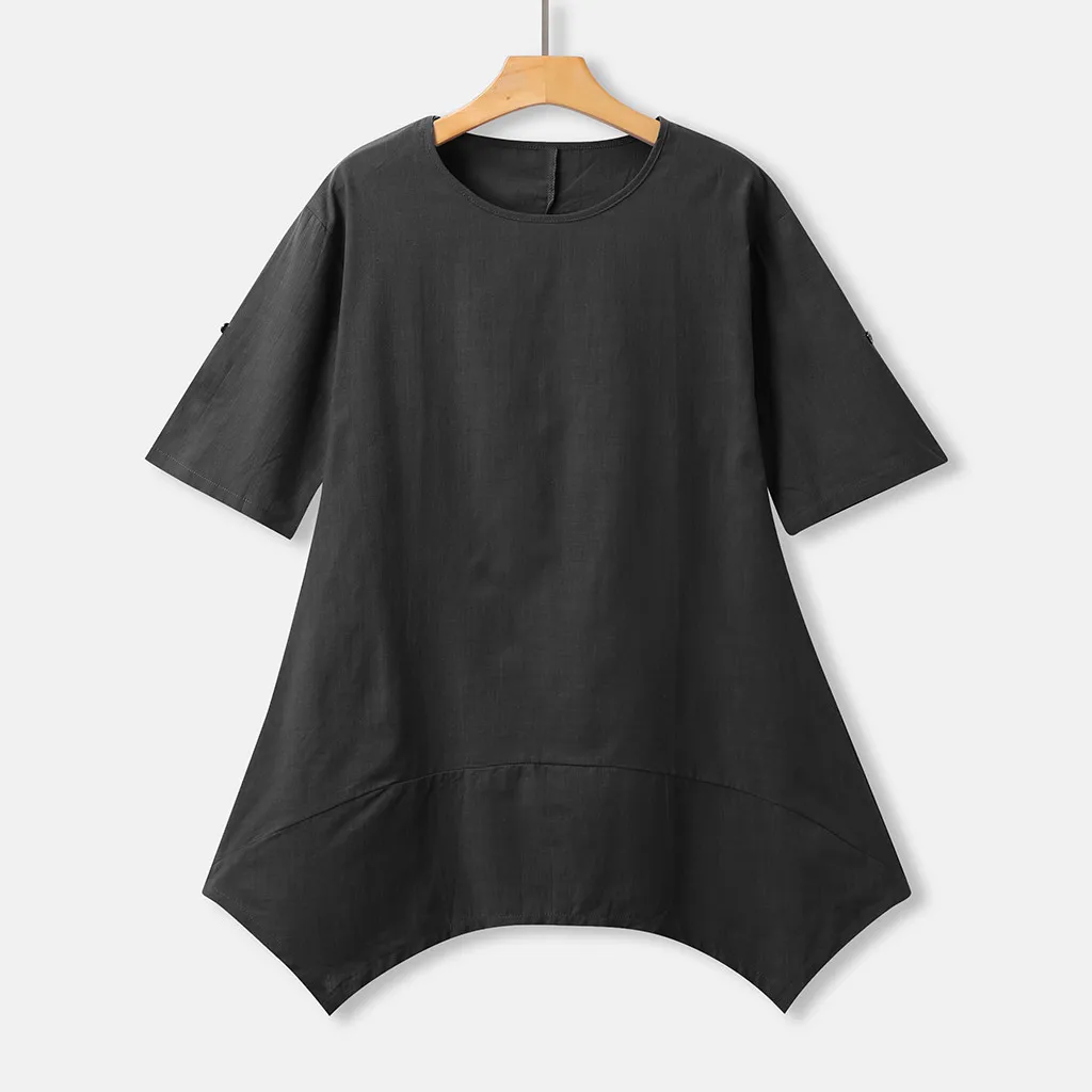 Женское свободное платье Лето Feitong для женщин Boho Стильное однотонное женское из