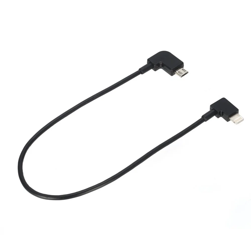 

Data Cable For DJI Spark Mavic Pro Platinum Air Controller Micro USB to Lighting Port Adapter Line for IOS iPhone Pad Tablet