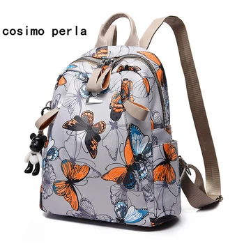 

Oxford Waterproof Butterfly Printing Backpacks for Women Korean Stylish Anti theft Bagpack Female university Sac a dos Mochilas