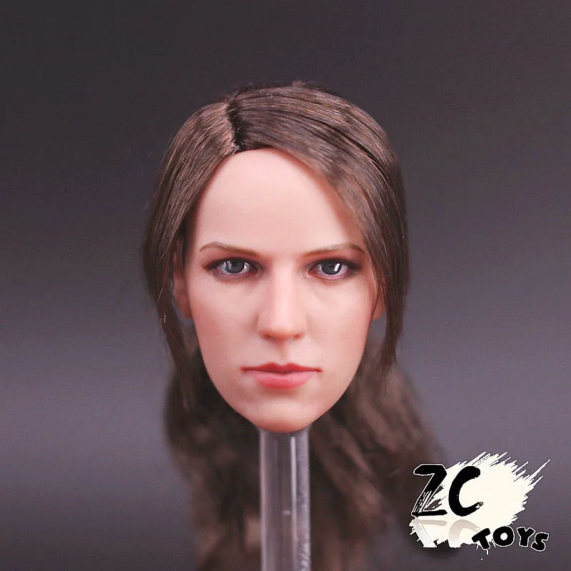 

Custom 1/6 Scale Accessoires ZCtoys Head Sculpt Metal Gear Solid Sniper Quiet JINGJING Hair Beauty Carving for 12" PH Figure HT