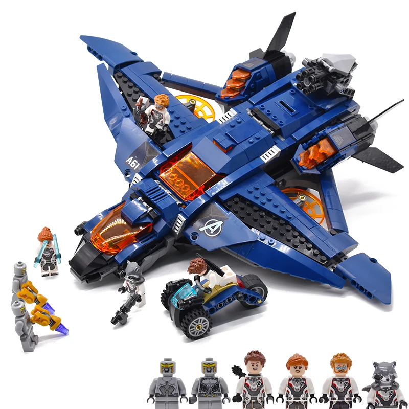 2019 New Superheroes Avengers 4 mini legoings marvel avengers endgame figures Building Blocks bricks Toy 76123 76124 76125 76126