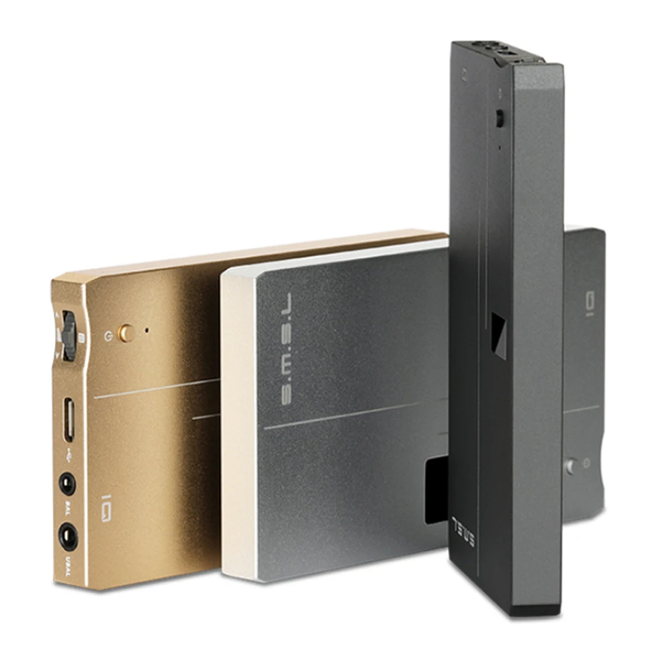 SMSL IQ HI RES Портативный усилитель для наушников USB ЦАП DSD512 PCM 768 кГц платные с собран в