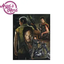 Алмазная живопись Полная площадь Ходячие мертвецы алмазная живопись на заказ Алмазная вышивка икона Алмазная вышивка распродажа лайтпад