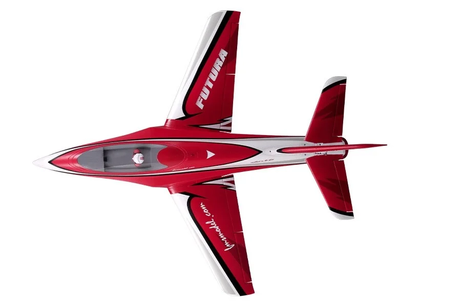 FMS 80 мм Futura гоночный воздуховод вентилятор EDF Jet 6 s 6CH с закрылками убирается EPO