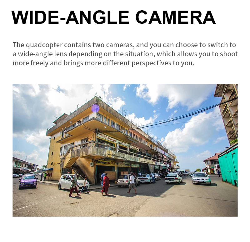 HD Dual Camera 5G WiFi FPV Brushless