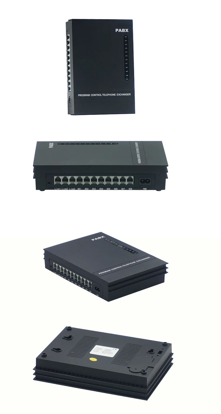 Simple Telephone System/ Mini PABX/Office PBX/ MD308/ 3 PSTN line 8 extension -Operation easily | Мобильные телефоны и