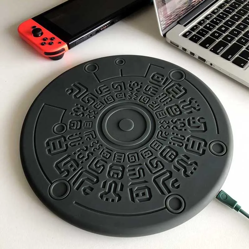  Magic Circle Wireless Charger Wireless Qi Fast Quick Charging Pad for iPhone X XS 8 Samsung Xiaomi 