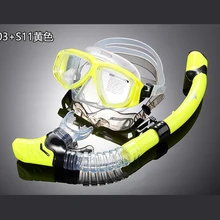 C146 можно носить при миопии, детские очки для плавания оборудование для подводного вождения зеркало Набор Подводное плавание все сухой дыхательная трубка
