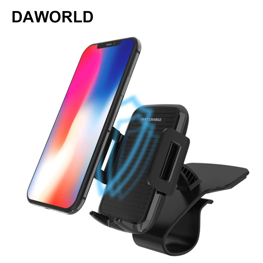 DAWORLD Car wirelss charger Qi Wireless Charger For iPhone