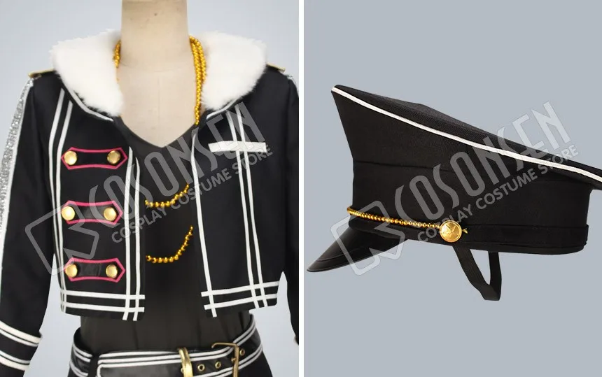 Костюм для косплея ONSEN Ensemble Stars UNDEAD Adonis Otogari; костюм для косплея со шляпой