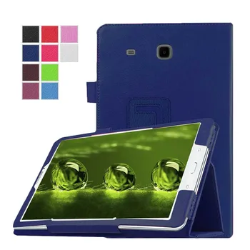 

Folio Case - Slim Fit Premium Vegan Leather Cover for Samsung Galaxy Tab E 9.6'' T560 Tablet (SM-T560 / T561 )