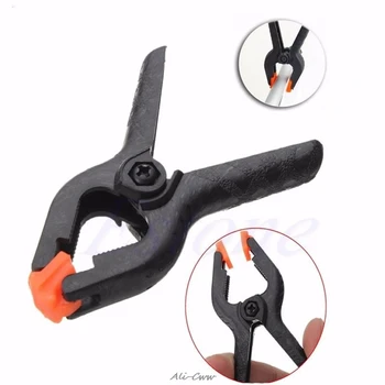 

6PCS Grip Clips Hard Plastic Micro Spring Clamps Set DIY Tools