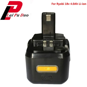 

For Ryobi 18V 4000mah Lithium Ion P108 RB18L40 High Capacity Rechargeable Battery Pack Power Tool Battery for Ryobi