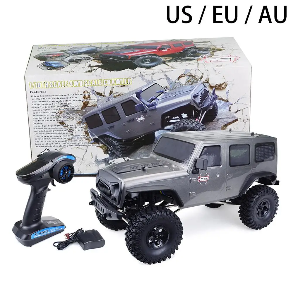 

RGT 1/10 Remote Control Electric Car Toy Simulation Off-road Climbing Car HSP EX86100 Gray (color Box) Specials