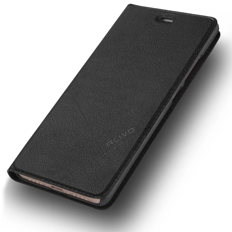 

Original ALIVO Brand For Xiaomi Mi5 M5, Luxury Fundas Flip Leather Cover Case for Xiaomi mi 5 m 5 5.15"inch Protective Sleeve