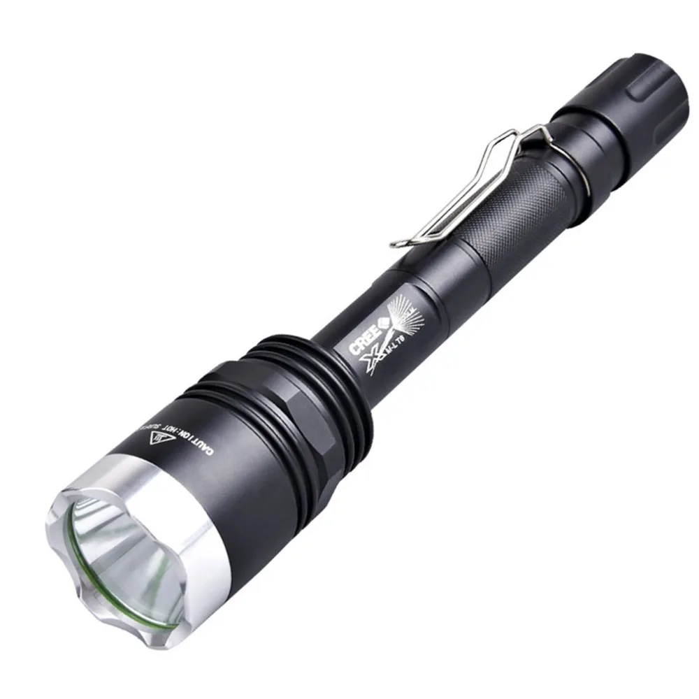 

TG-S029 Aluminum Alloy Flashlight Waterproof Electric Torch Portable Tactical Flashlight For Camping