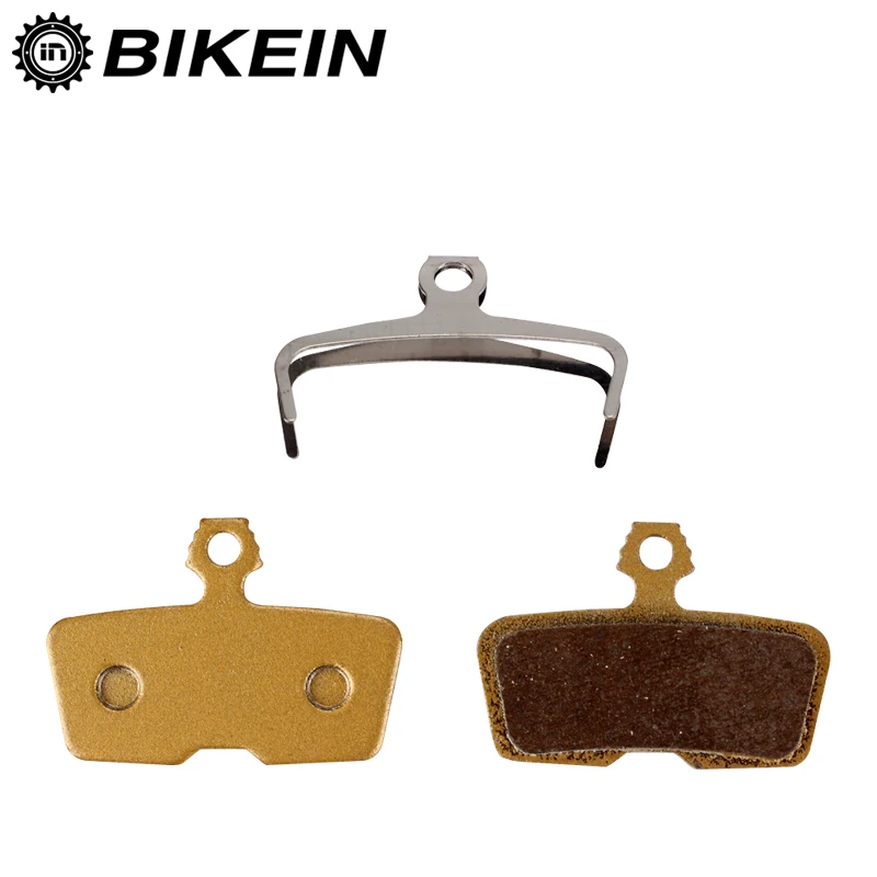 BIKEIN 2 Pairs MTB Bicycle Hydraulic Disc Brake Pads For Avid Sram Code R Code 2011- Mountain Bike Metallic Disc Brake Pad