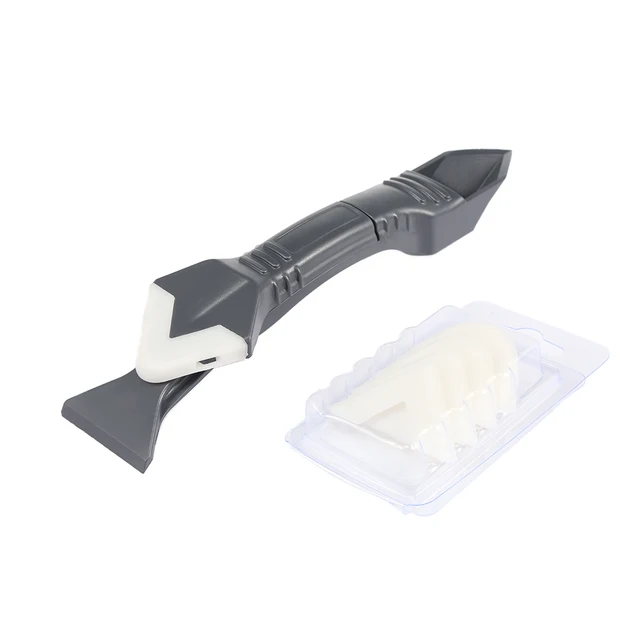 3 in 1 Sealant Angle Scraper Silicone Grout Caulk Tool Kit Remover Tool