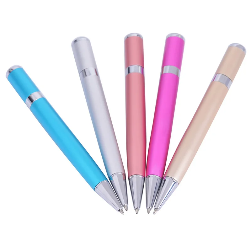

MUB - 2ml Portable Mini Perfume Pen Refillable Spray Bottle Empty Aluminum Parfum Atomizer Bottle container