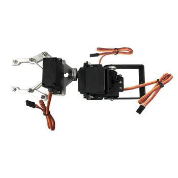 

3 DOF Mechanical Robot Arm With Claw/Paw Clamp Mechanical Hand Robot Teaching Platform Model DIY Robotics Model