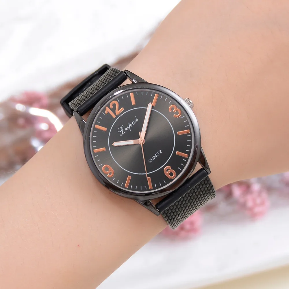 

2019 Top Brand Lvpai Bracelet Women Watch Clock Women's Casual Quartz Silicone strap Band Watch Analog Wrist Watch relojes mujer