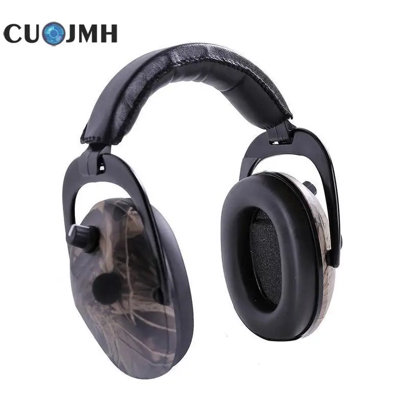 

Hearing Protection Ear Withered Leaf Camouflage Tactical Intelligent Sound Proof Battery Powered Headset Tactical Headset