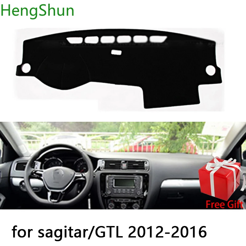 Для Volkswagen sagitar golf 5 2012-2018 автомобильный Стайлинг Даш коврик дашмат наклейка на