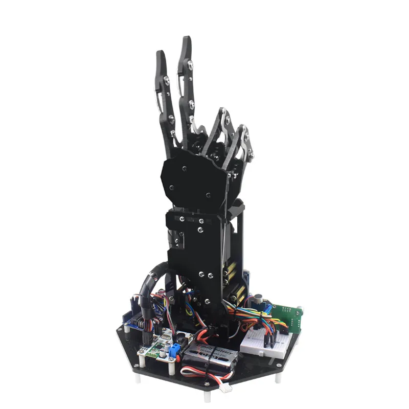DIY Arduino рука ладони бионический робот 7,4 вольт литиевая батарея RC части робот игрушка