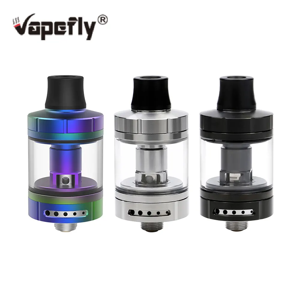 Оригинальный атомайзер Vapefly Nicolas MTL Sub Ohm 3 мл с BVC Coil 9 Регулируемый Sirflow Топ