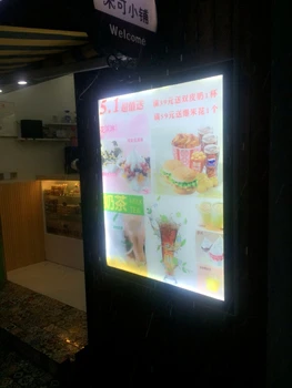 

A1 LED Magnetic Illuminated Frame/Light box One sided advertising frame