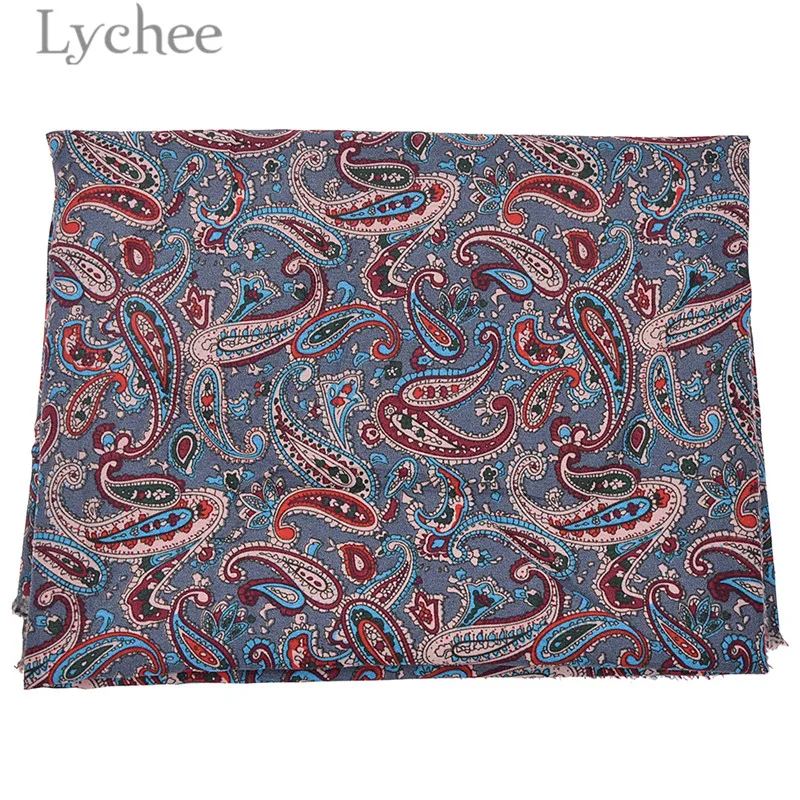 Lychee Life винтажная ткань с Пейсли шириной 150 см этнический стиль швейная материалы