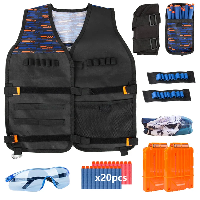 Игрушка костюм для Nerf игрушечный пистолет тактическое снаряжение челнок пуля
