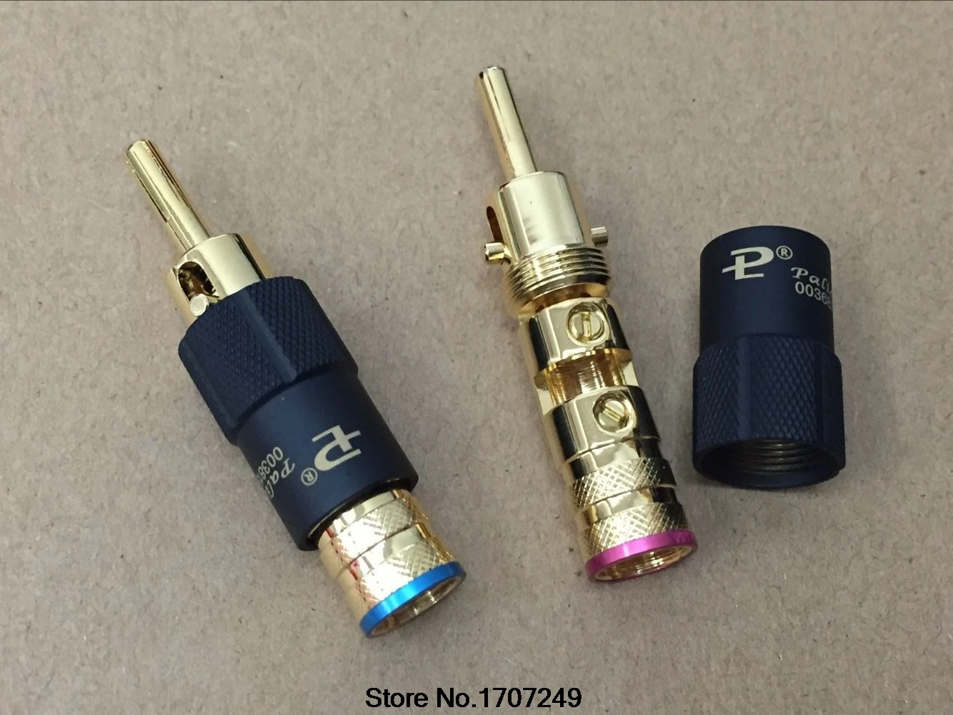 4 шт. медные позолоченные штекеры 24 к|adapter connector|adapter plugadapter audio |