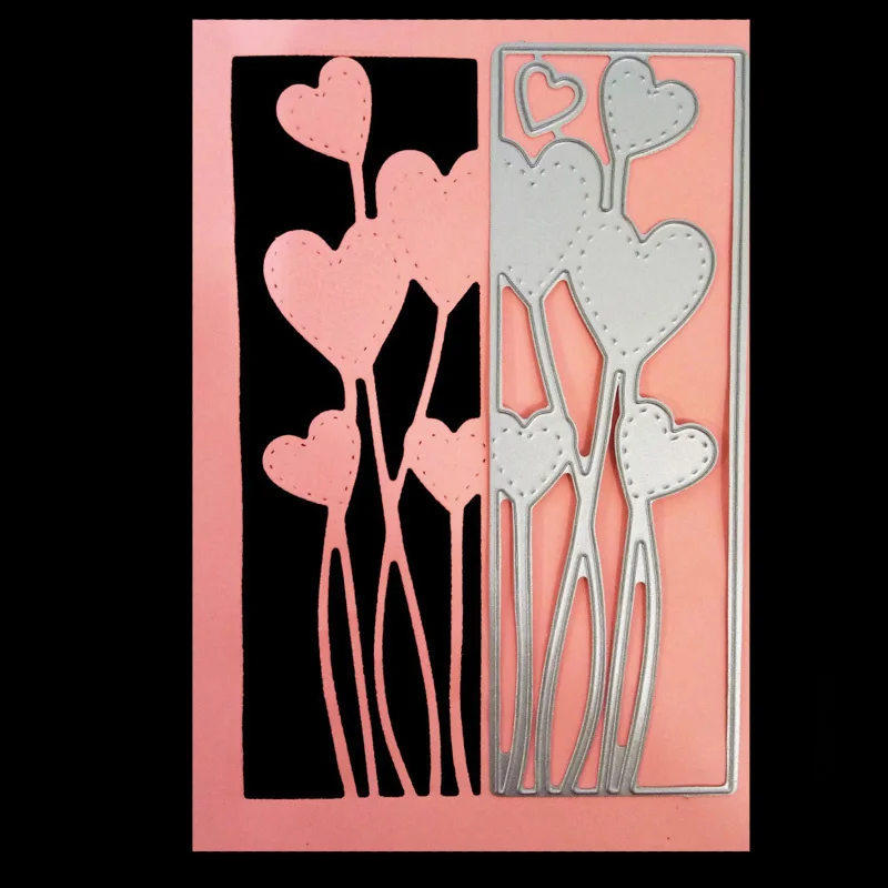 

Heart Metal Cutting Dies Scrapbooking DIY Christmas Cards Stencils Dies Embossing Paper Decorative Crafts Die Cuts Photo Album