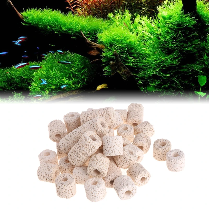 Aquarium Ceramic Rings Biological Fish Tank Pond Filter Bacteria Media