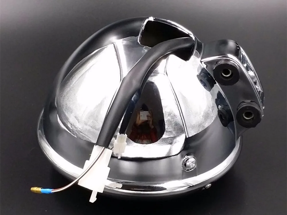 Хромированная фара для Honda REBEL MAGNA CA CMX 250 750 STEED 400 600|headlights for peugeot 206|headlight lamp