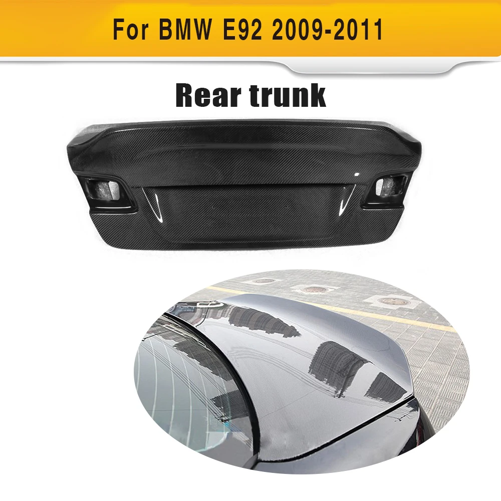 3 Series Carbon Fiber Racing Rear Trunk for BMW E92 Standard Coupe 2 Door Only 2009 2010 2011