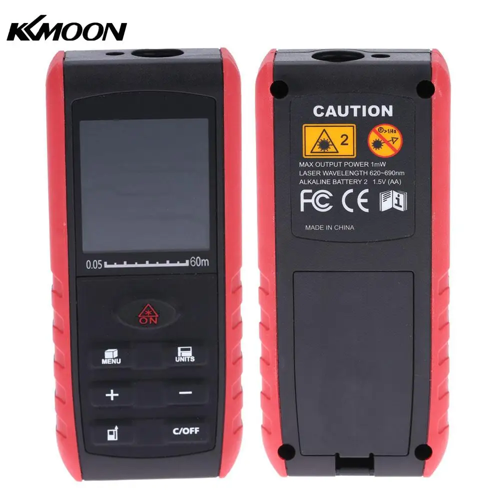 

40/60/80/100m Digital laser distance meter Laser rangefinder Tape measure Area Volume metro Handheld lazer metreler medidor