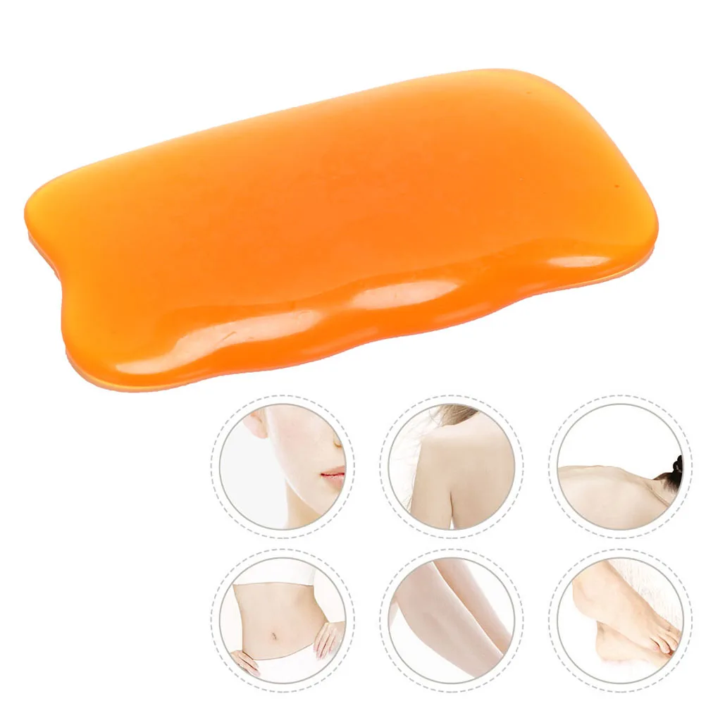 Уход за телом Gua Sha массаж скребком гуаша Массажная подушка для шеи и спины