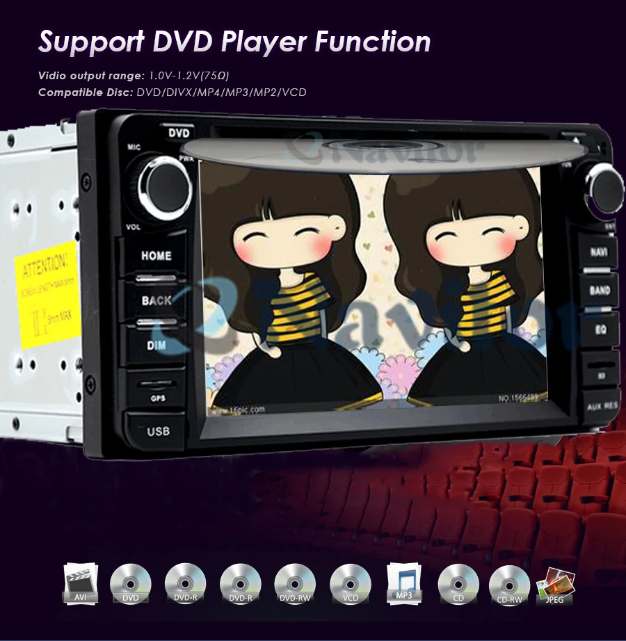 Sale Android 7.1 car dvd player for Toyota Corolla Hilux VIOS Old 4 Runner Camry Prado RAV4 Prado 2003-2008 Car Radio GPS Navigation 3