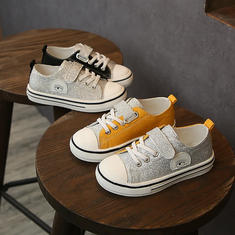

2019 Toddler Shoes Sport Breathable Boys Sneakers Fashion Patchwork Kids Shoes for Girls Casual Child Flat Canvas Shoes