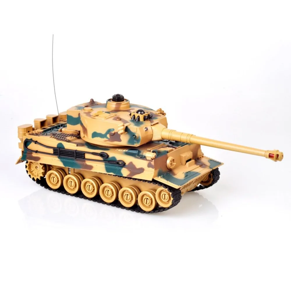 1:28 2.4G RC Tank Germany Tiger 103 Fighting Battle Tank Remote Control Toys with Musical Flashing for Child Kids Boy RC Tank