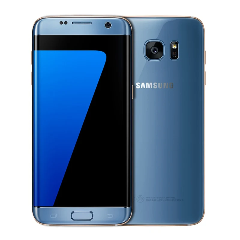 Разблокированный samsung Galaxy S7 G930F/S7 Edge G935F LTE Восьмиядерный 5," 12MP 4G 32G rom GSM Android мобильный телефон S7 телефон