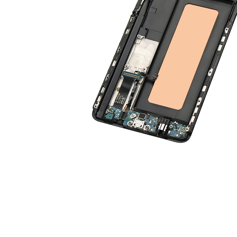 Fftrends 1 шт. для samsung Galaxy Note 5 OEM ЖК-дисплей с сенсорным дигитайзером полная сборка Замена с рамкой