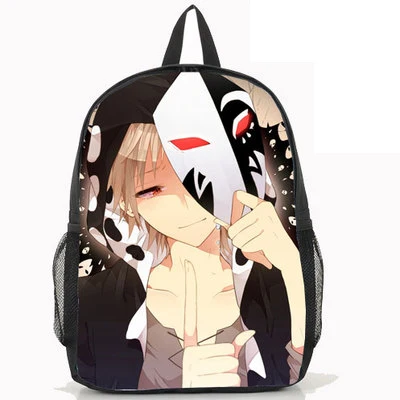 

Fashion Kagerou Project Kano Syuya Backpack Anime MekakuCity Actors Nylon School Bag