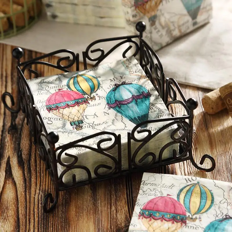 Napkin-25x25cm для коктейлей 3-слойная салфетка бумага декупажа воздушные шары салфетки