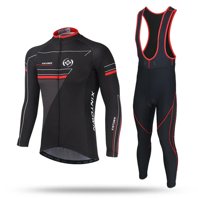 2018 New Arrival Cycling Bib Sets Men Women Winter Bicycle Clothes S M