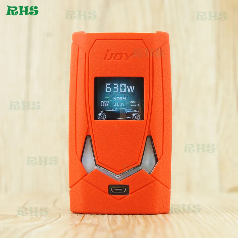 2 шт Горячая Распродажа IJOY Мститель 270 234W силиконовый защитный чехол-накладка Защитная Наклейка - Цвет: red