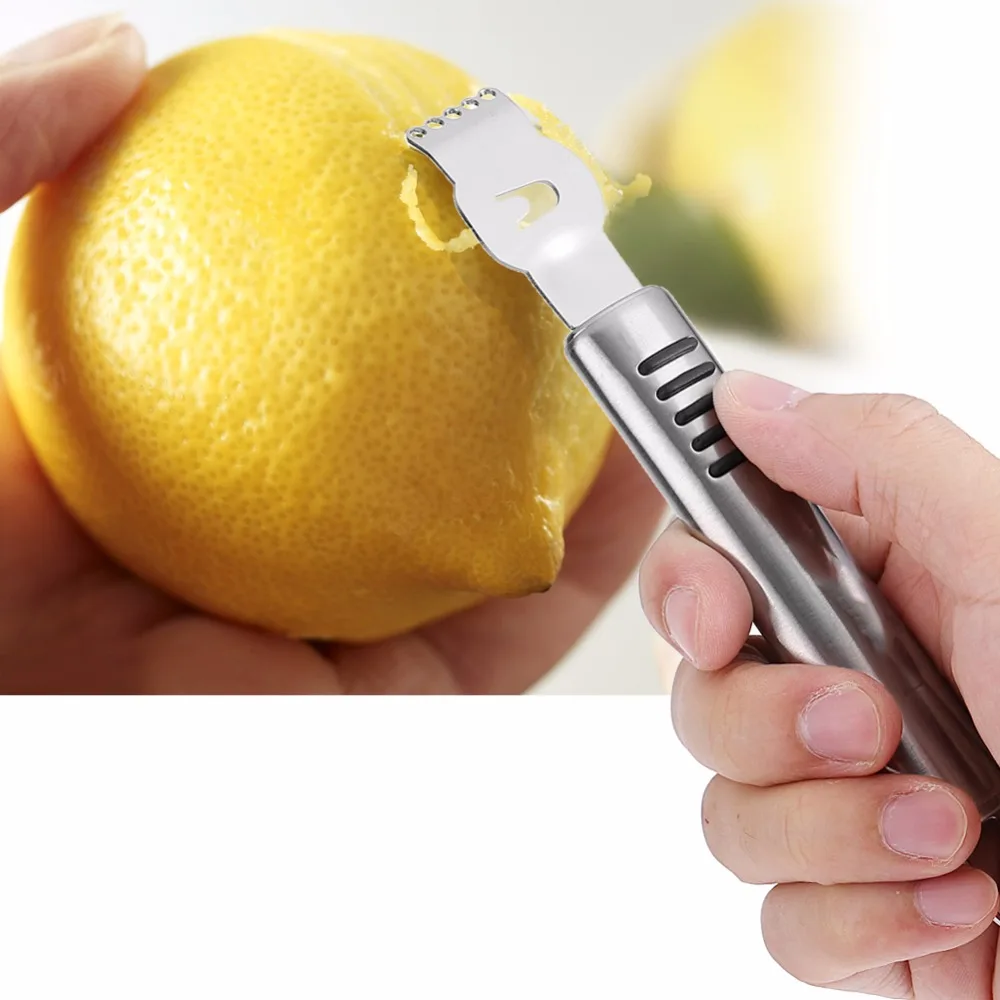 Stainless Steel Fruit Peelers Lemon Orange Zester Grater Vegetable